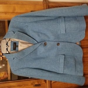 Priced right! Blue wool blend Talbots blazer